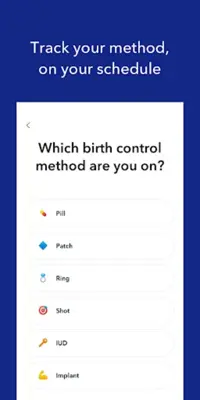 Spot On Period, Birth Control, android App screenshot 3