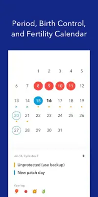 Spot On Period, Birth Control, android App screenshot 6